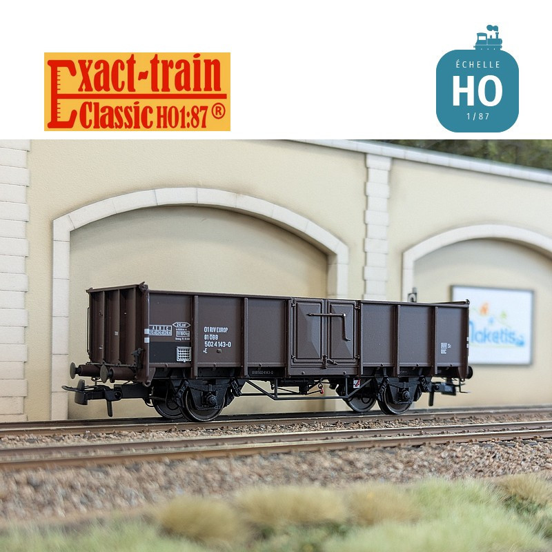 Wagon tombereau UIC II type .E OBB Ep IVa HO Exact-Train EX23965 - Maketis