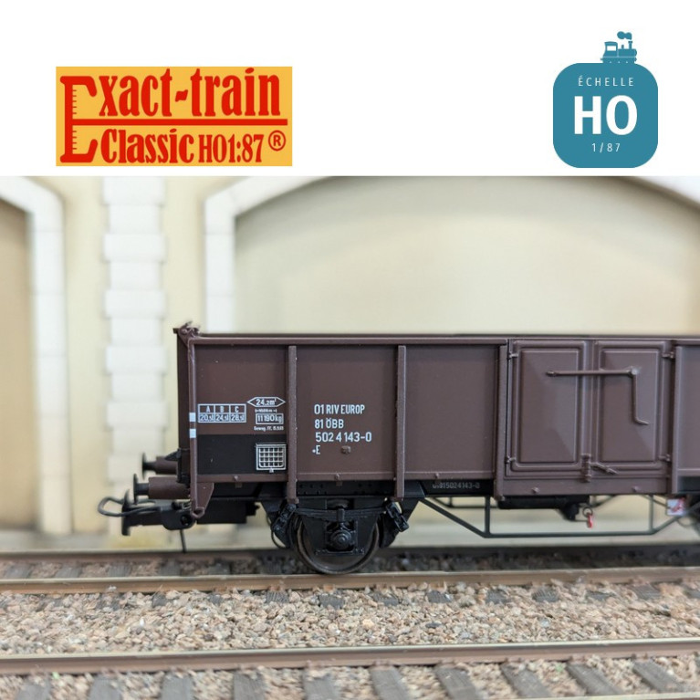 Wagon tombereau UIC II type .E OBB Ep IVa HO Exact-Train EX23965 - Maketis Wagon tombereau UIC II type .E OBB Ep IVa HO Exact-Train EX23965 - Maketis