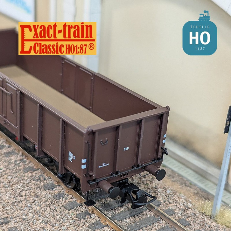 Wagon tombereau UIC II type .E OBB Ep IVa HO Exact-Train EX23965 - Maketis Wagon tombereau UIC II type .E OBB Ep IVa HO Exact-Train EX23965 - Maketis