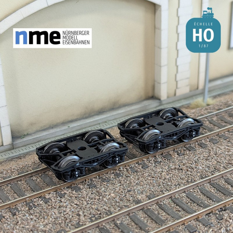 Bogie avec essieux type Y25 (2 pcs) HO NME 960000 - Maketis