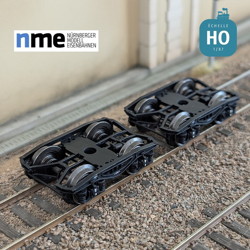 Bogie avec essieux type Y25 (2 pcs) HO NME 960000 - Maketis