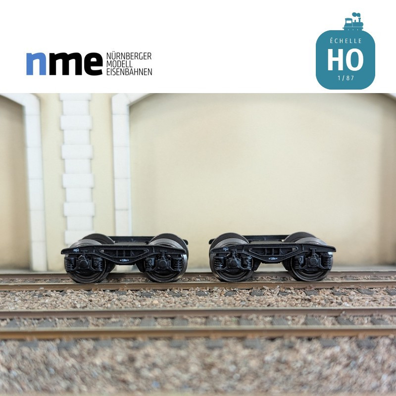 Bogie avec essieux type Y25 Lsdif-KC1 (2 pcs) HO NME 960001 - Maketis