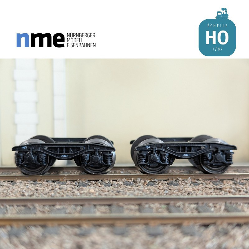 Bogie avec essieux type Y25 Lsdif-KC1 (2 pcs) HO NME 960001 - Maketis