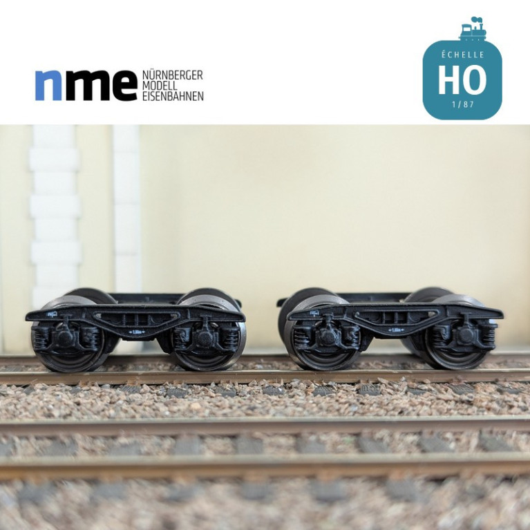 Bogie avec essieux type Y25 Lsdif-KC1 (2 pcs) HO NME 960001 - Maketis