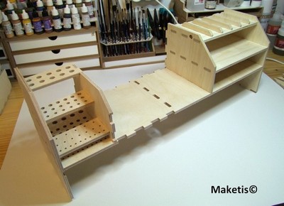Construction de l'organiseur 5 Organiseur d'Atelier WM1 - Maketis