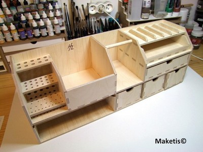 Construction de l'organiseur 9 Organiseur d'Atelier WM1 - Maketis