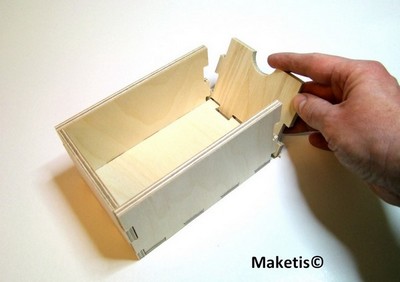 Construction tiroir 2 Organiseur d'Atelier WM1 - Maketis