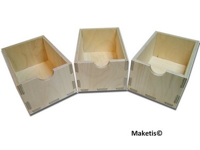 Construction tiroir 3 Organiseur d'Atelier WM1 - Maketis