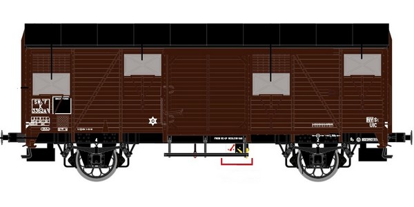 Wagon Exact train SNCF EX20920