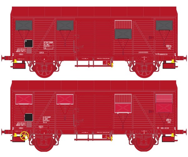 Wagon Exact train SNCF EX20924