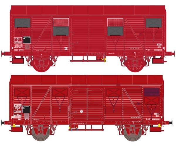 Wagon Exact train SNCF EX20925