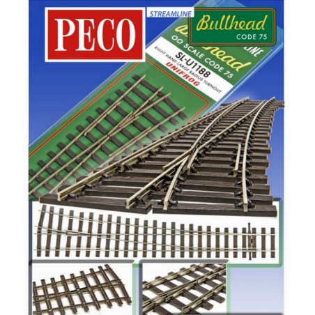 A new range of Bullehead Code 75 Turnout Peco is coming soon !