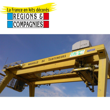 New container crane Régions & Compagnies in scale H0